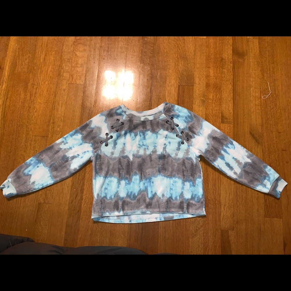 tie dye sweater